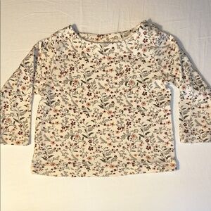 Colored Organics snap shoulder tee